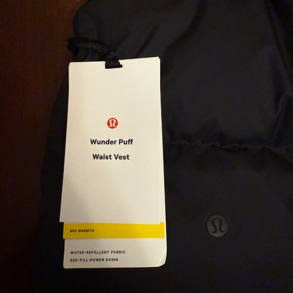 Lululemon Wunder Puff Waist Vest (Size 4) Black NWT - Picture 4 of 9